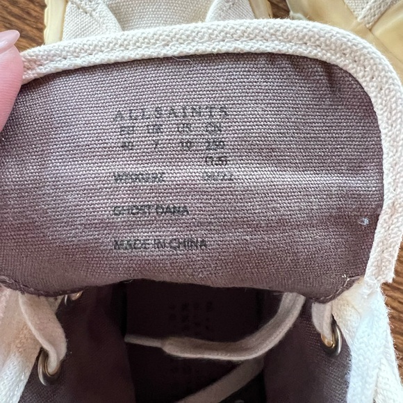 NEW Allsaints Dana Ghost High Top Sneaker - Picture 6 of 14